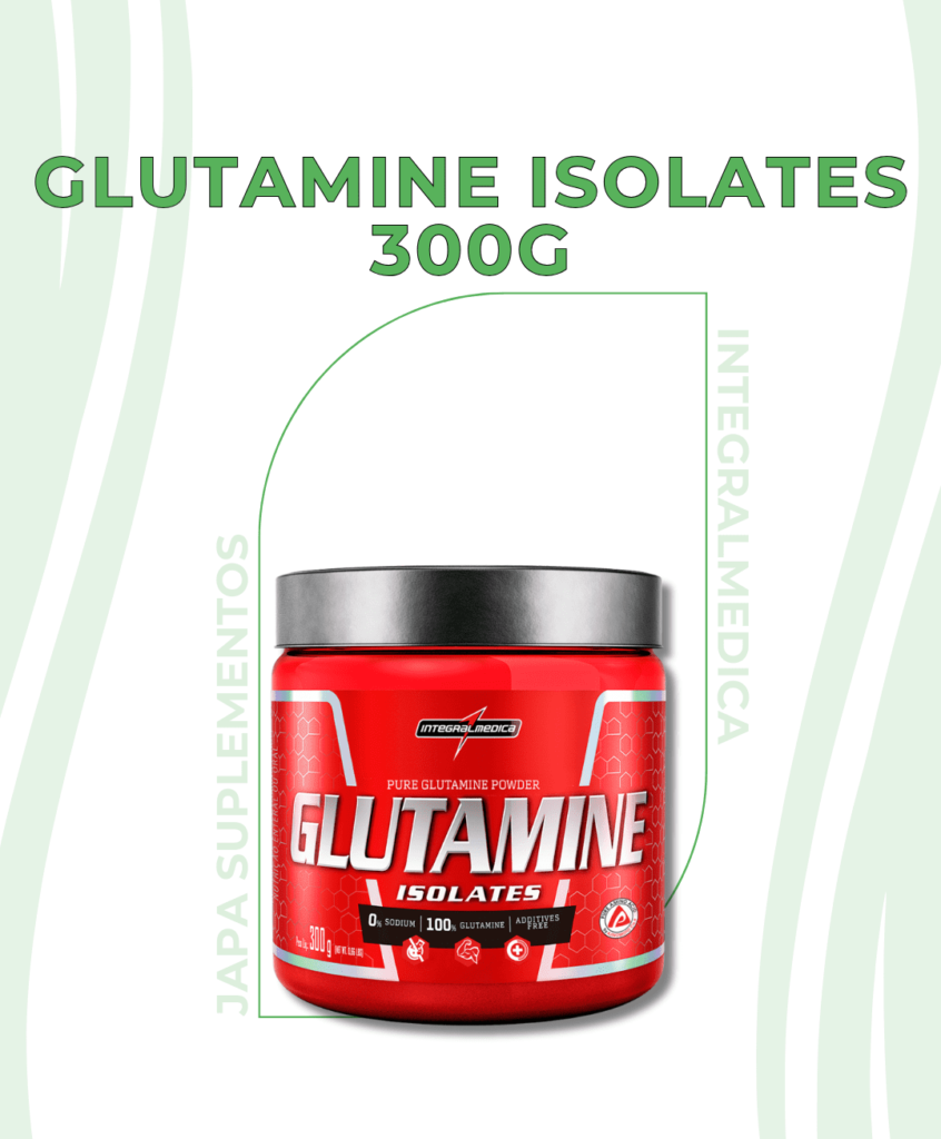 Glutamina Isolates 300g Integralmedica Japa Suplementos