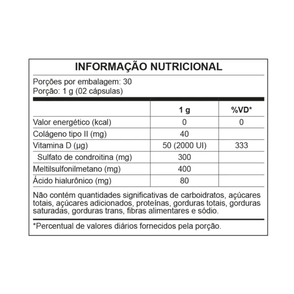 Joint Osteo Complex (60 caps) - Nutrata - Imagem 2