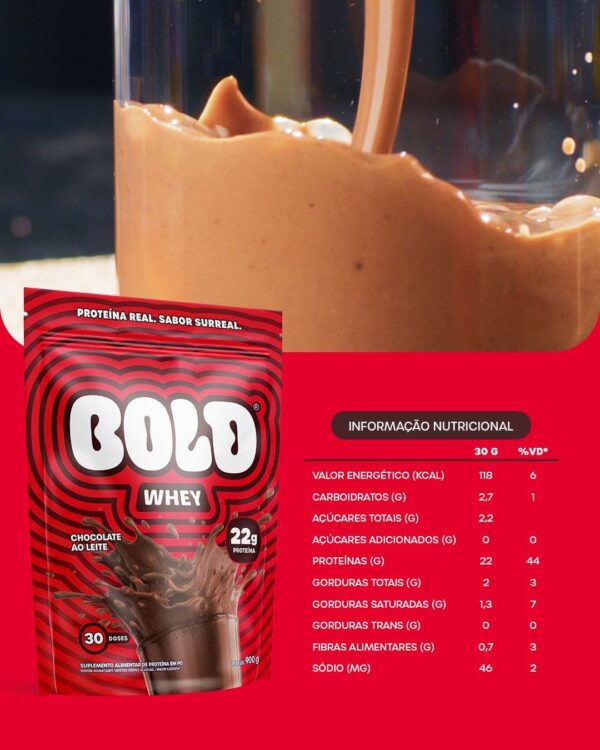 Bold Whey (900g) - Bold Snacks - Imagem 2