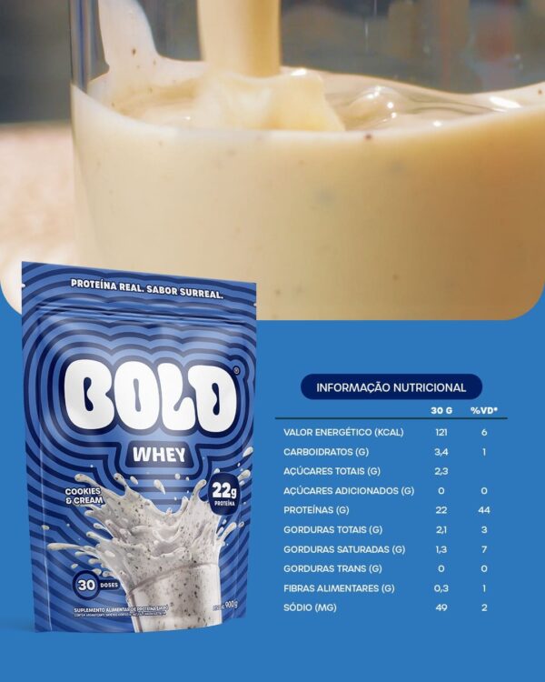 Bold Whey (900g) - Bold Snacks - Imagem 5