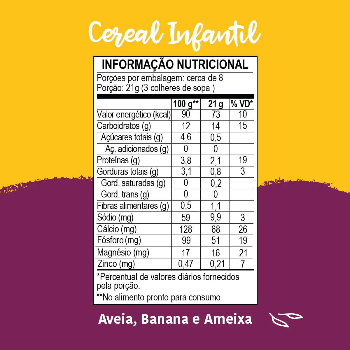 Cereal Infantil (170g) - Papapá - Imagem 2