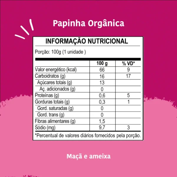 Papinha  (100g) - Papapá - Imagem 2
