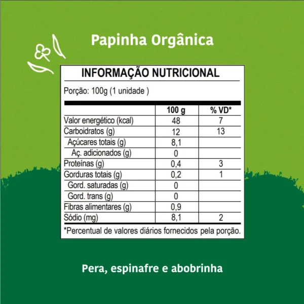 Papinha  (100g) - Papapá - Imagem 5