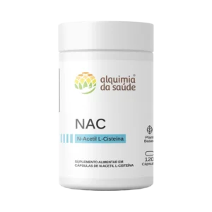 NAC 500mg (120 Caps) - Alquimia da Saúde