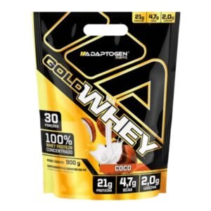 Gold Whey Concentrado (900g) Refil – Adaptogen