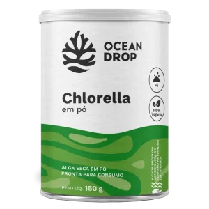 Chlorella em pó (150g) - Ocean Drop