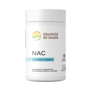 NAC N-Acetil L-Cisteína 500mg - 120 Cápsulas