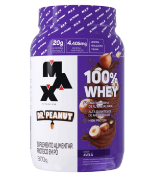 Whey 100% Max Titanium & Dr. Peanut (900g)